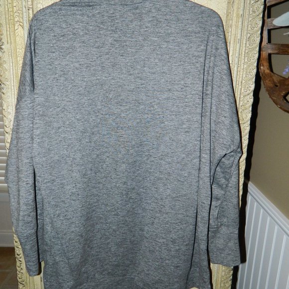 5/$25 Copper Fit Gray Cardigan Sweater Size M (FF-29) - Picture 4 of 4